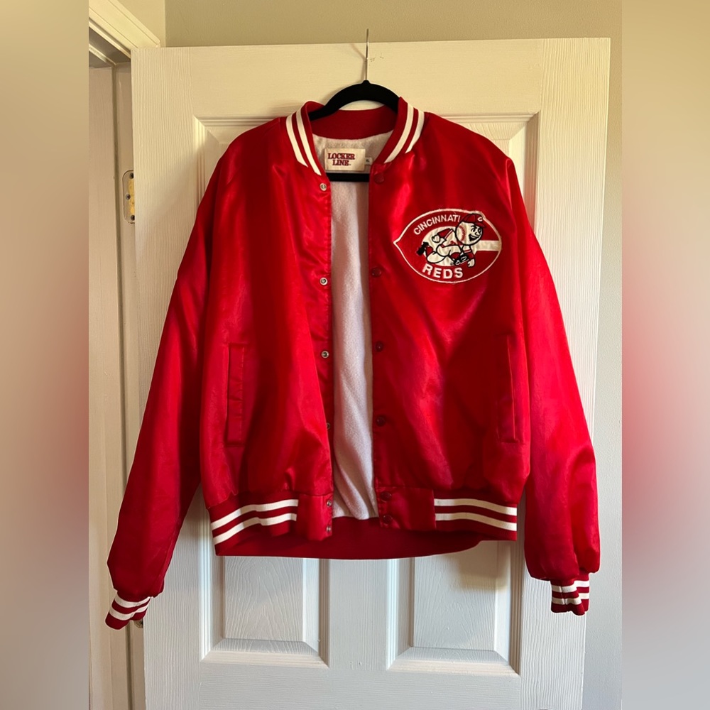 Vintage Cincinnati Reds Bomber Jacket